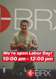 We’re Open Labor Day!